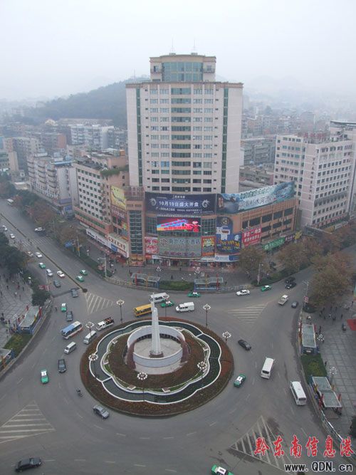 俯瞰凯里市中心大十字(组图)
