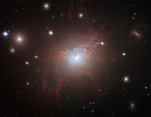 ǹռԶϵNGC 1275ϵλӢϵźĲλͼܿԿܶ˿״ṹų̶ĵ