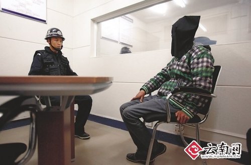 14岁的嫌疑人很冷静