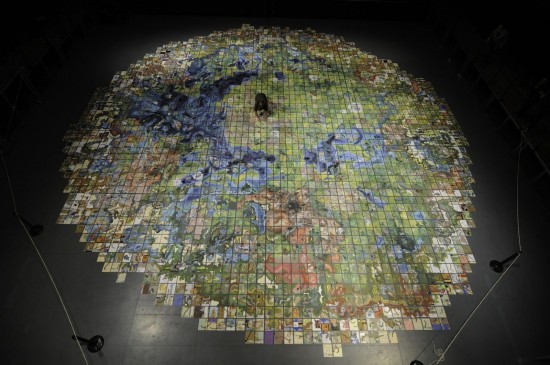 美男子耗时50年手绘610米虚拟世界地图 - 国际