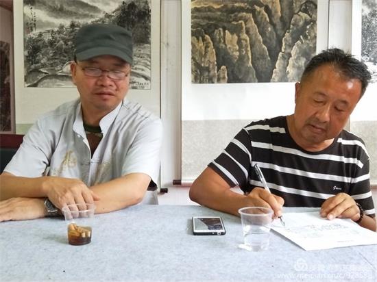 黔东南画院第一个“写生创作基地”成立——新一轮画师在此挥毫泼墨抒发情感