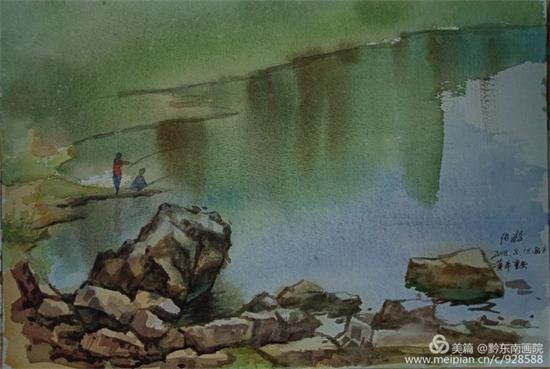 黔东南画院第一个“写生创作基地”成立——新一轮画师在此挥毫泼墨抒发情感
