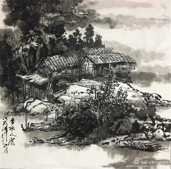 黔东南画院第一个“写生创作基地”成立——新一轮画师在此挥毫泼墨抒发情感