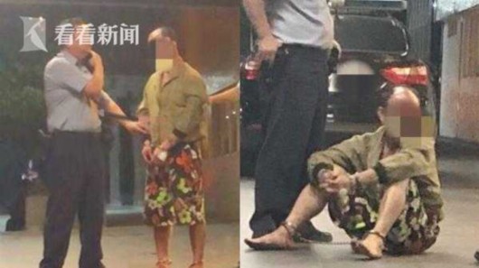 男子烂醉砍人被抓 挑衅警察：我爸是邮政局长